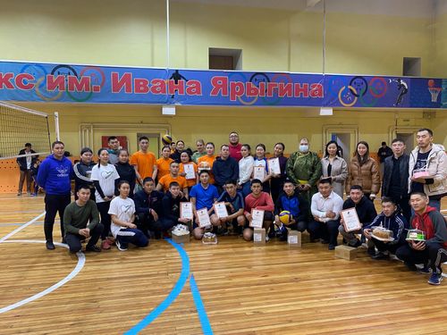 В Туве прошла первая спартакиада среди волонтёрских организаций