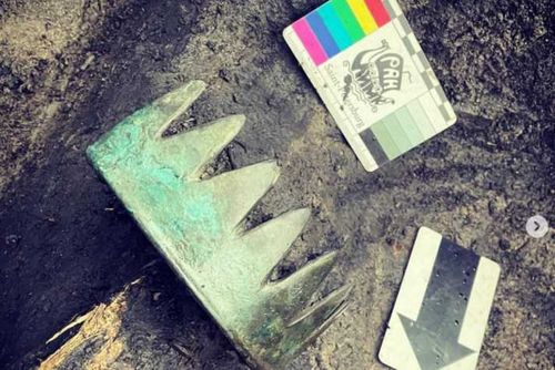 Корона! Очередное открытие кургана Туннуг