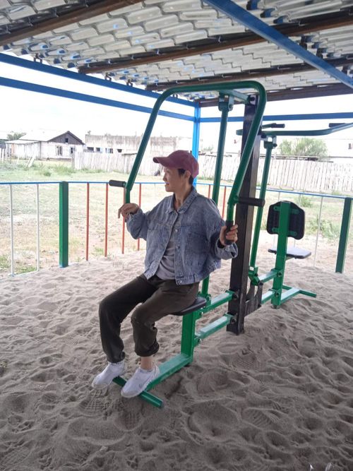 Благодаря нацпроекту преобразилась общественная территория в селе Тес-Хемского района