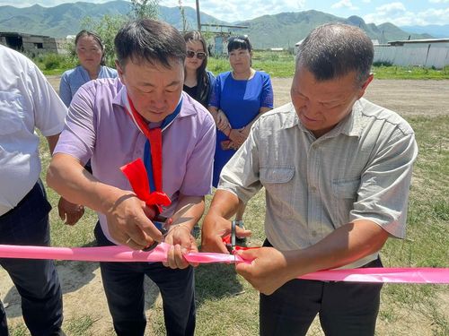 В Бай-Тайгинском районе появилось еще одно общественное пространство
