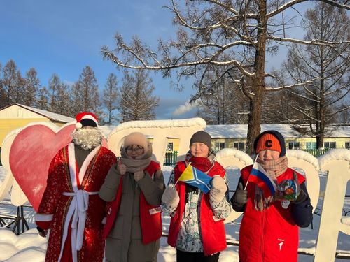 Активисты Движения Первых Тоора-Хемской школы стали участниками акции «Российский Дед Мороз»