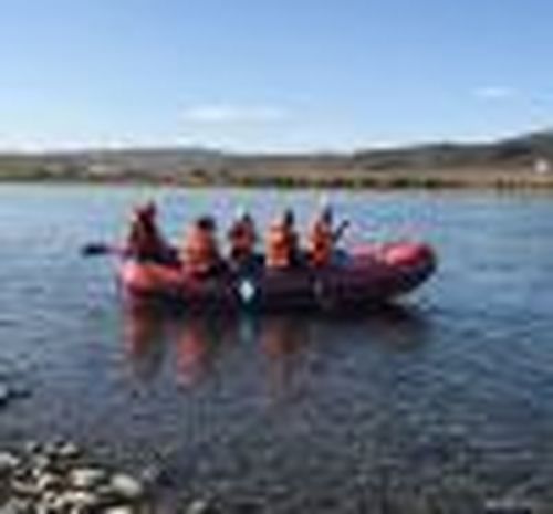 По Енисею на рафте