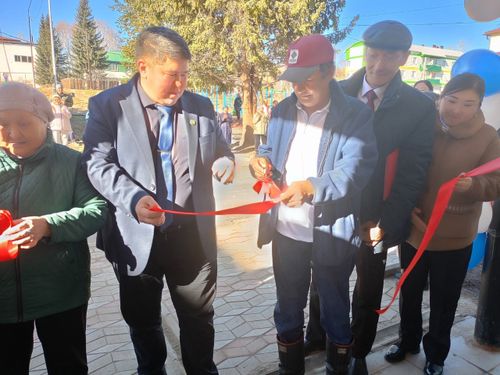 Хову-Аксында 36 өг-бүле чаа квартираны алган