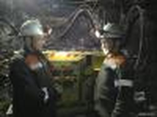 Один из первых шахтёров Тувы Шораан Ондар