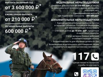 Пункт отбора на военную службу по контракту г. Кызыла продолжает набор граждан на военную службу по контракту в ВС РФ