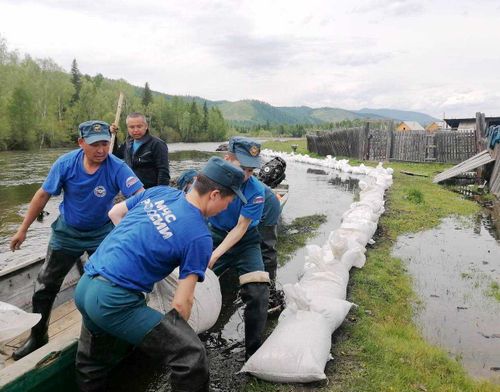 В Туве из-за дождей ожидается подъем воды в реках