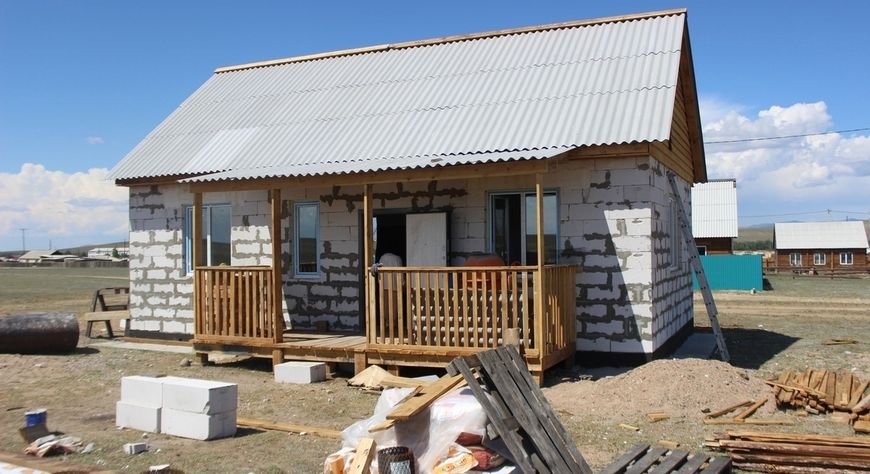В Туве построят десять служебных домов по программе развития сельских территорий