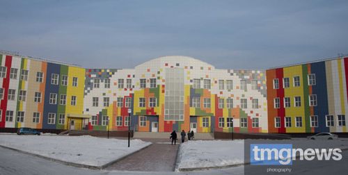 Новая школа Кызыла начинает жить