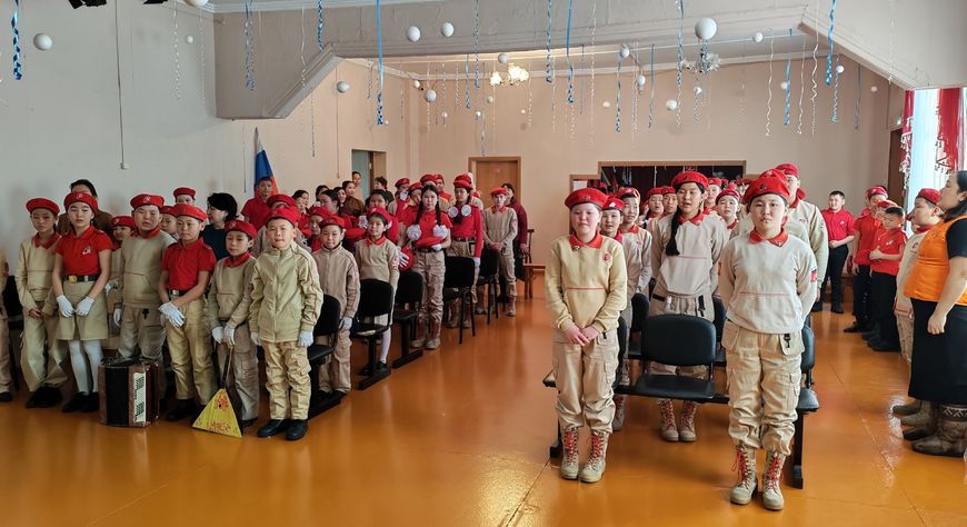 В Пий-Хемском районе прошёл конкурс хоров «Юнармейские голоса»