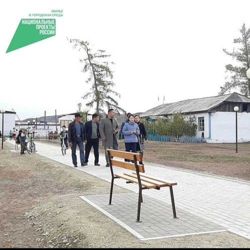 У Тувы появился новый сквер