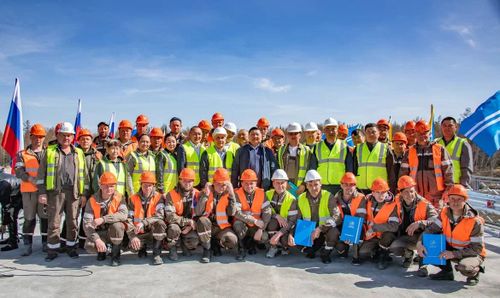 Сегодня состоялось торжественное открытие моста в Тоджинском районе