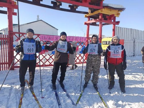 Жители Тес-Хемского района присоединились к акции «Лыжня России»