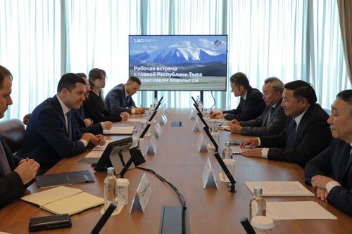 Глава Тувы обсудил с руководством Минпромторга России меры поддержки промышленности региона