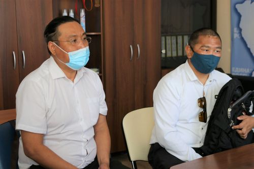 Кан-оол Даваа встретился с руководителем Ассоциации тувинцев-тоджинцев