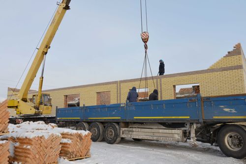 В Эрзине продолжается строительство ясельных групп