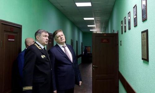 Анатолий Серышев посетил кассационный военный суд в городе Новосибирске