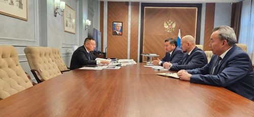 Тываның Баштыңы Россияның тудуг яамызының сайыды-биле ужурашкан