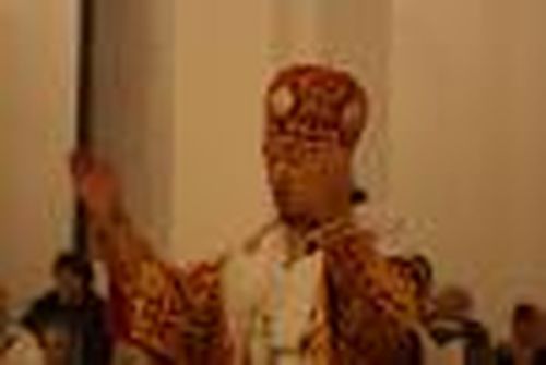 Службу вели и на тувинском