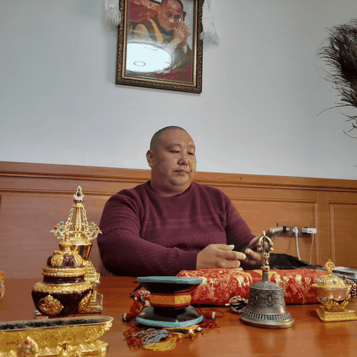 В Туве почти все готово к обряду освящению статуи Будды