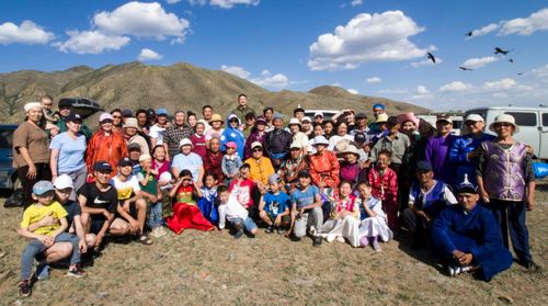 Салгалдары чыылган Шивээлиг-Хем