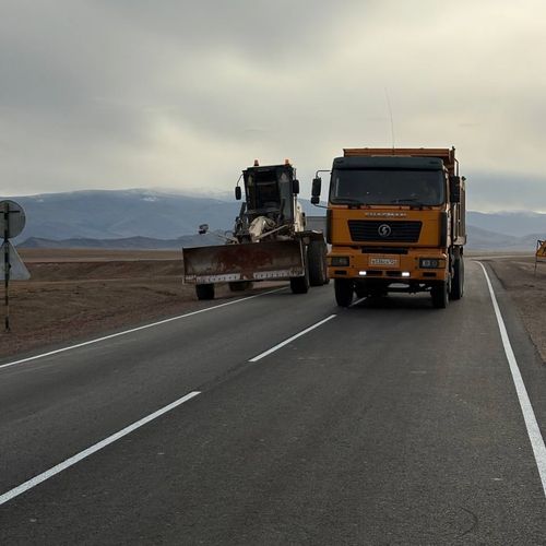 Аржаан – Хадын суурларже кирер оруктарда септелге ажылдары