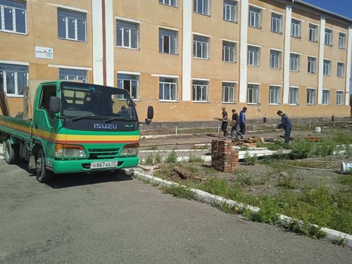 В Туве работа студенческих отрядов в самом разгаре