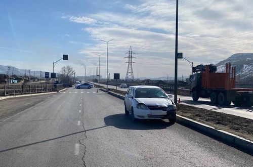 В Кызыле произошел наезд на пешехода