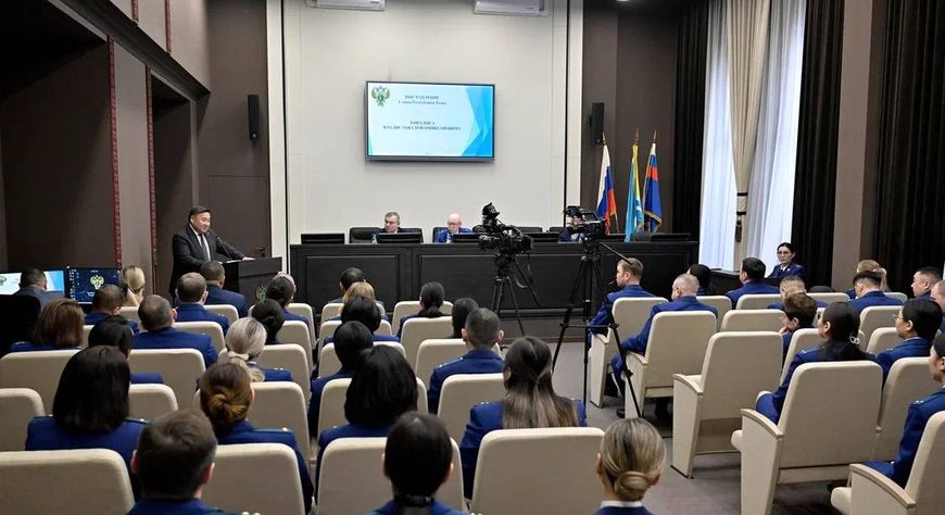 Владислав Ховалыг принял участие в коллегии прокуратуры Тувы