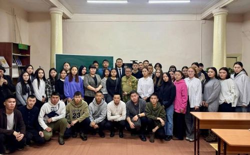 «Урок мужества» провёл правоохранитель и ветеран