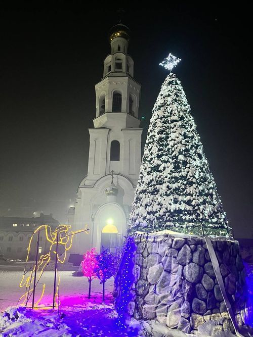 Глава Тувы поздравил православных верующих республики с Рождеством Христовым
