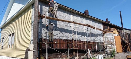 В Доме культуры села Ак-Туруг ведется капремонт