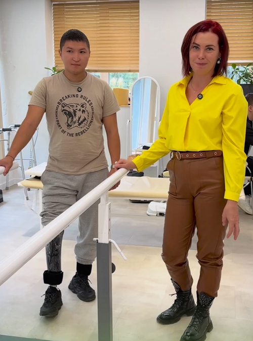 Участника СВО из Тувы обеспечили высокотехнологичным протезом