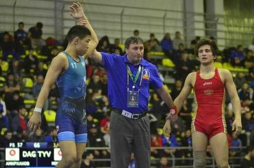 Тувинский вольник Начын Монгуш стал чемпионом России по вольной борьбе среди юниоров