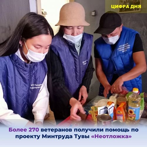 В Туве работает проект помощи пожилым гражданам «Неотложка»