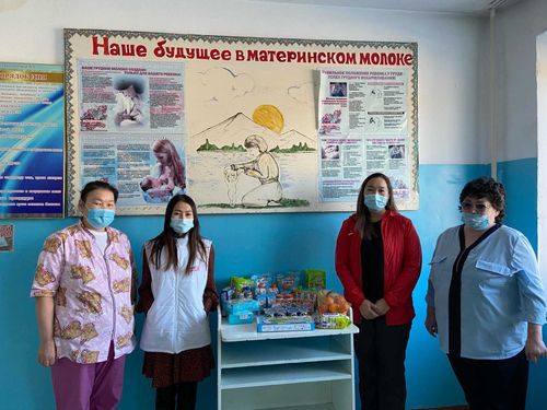 Молодогвардейцы поздравляют жителей Тувы с Новым годом