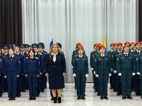 В школе №1 Кызыла торжественно отметили 100-летие со дня рождения Героя Советского Союза Михаила Бухтуева.