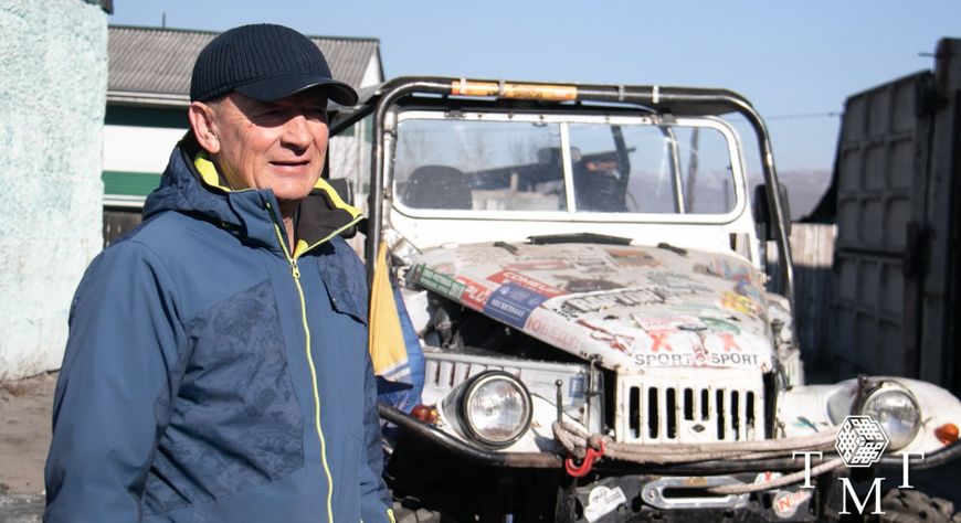 Житель Тувы отправляет в зону СВО автомобиль 50-х годов ГАЗ-69