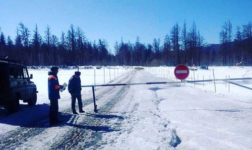 В Туве сохраняется опасность схода лавин