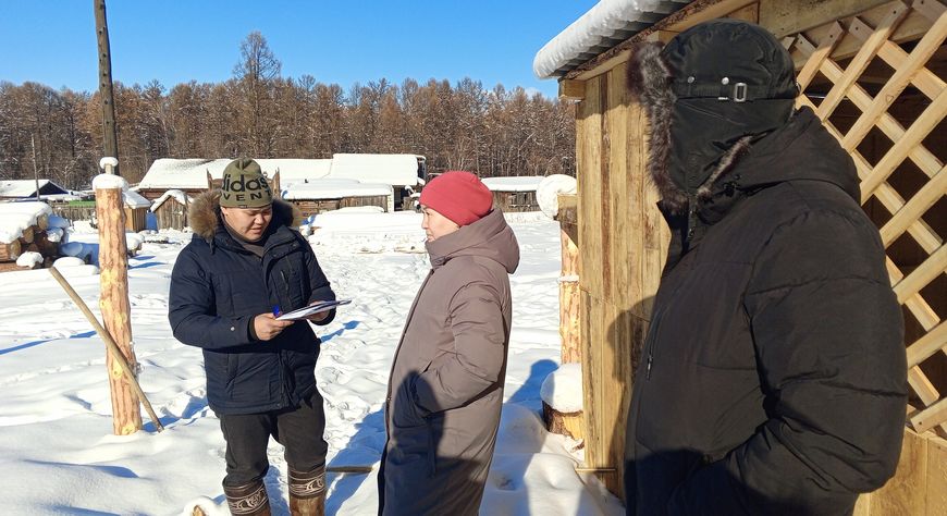 В Кызылском районе проверили эффективность реализации социальных контрактов