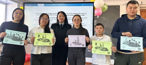 Госавтоинспекторы Тувы провели для студентов техникума урок безопасности на дорогах