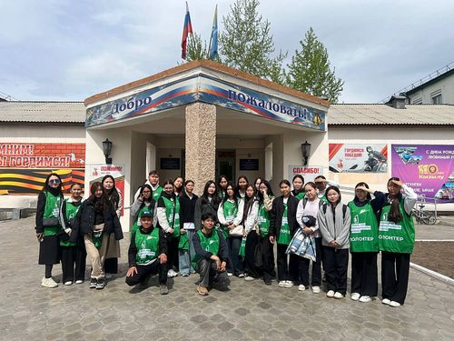 В Туве волонтеры помогают в голосовании за объекты благоустройства