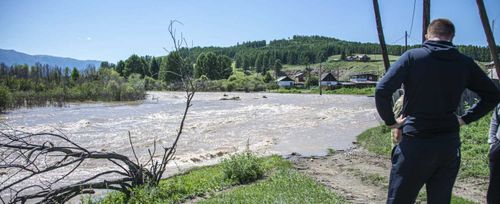 Вода в Элегесте спадает