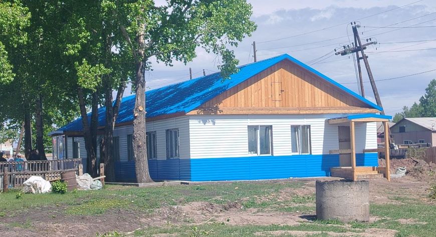 В Балгазыне завершается капитальный ремонт местной больницы