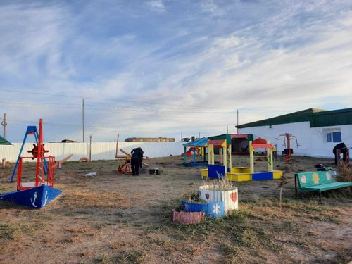 В 12-ти детских социальных центрах Тувы построили обновленные игровые площадки