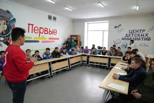 Воспитанникам Тувинского кадетского корпуса рассказали о деятельности Движения Первых