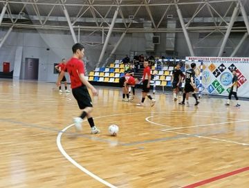 Сегодня в Кызыле стартовал региональный этап Всероссийских соревнований по мини-футболу среди школьников