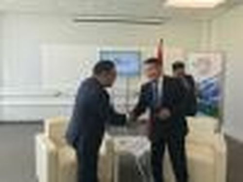 Глава Тувы встретился с Президентом Монголии