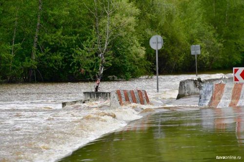 Дорога Кызыл - Сарыг-Сеп снова закрыта