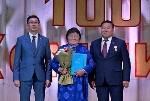 ️Барун-Хемчикский район отметил свой вековой юбилей