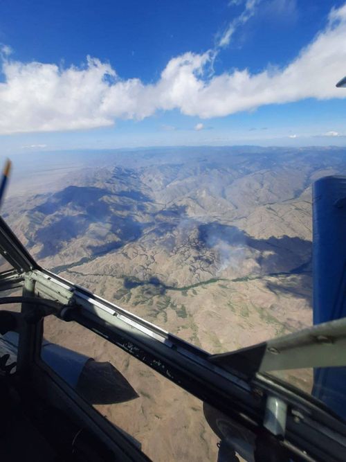 В Туве из-за лесных пожаров ввели режим ЧС